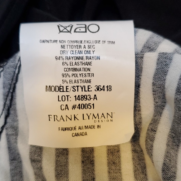 FRANK LYMAN DESIGN Cowl Neck Tunic - Picture 4 of 4